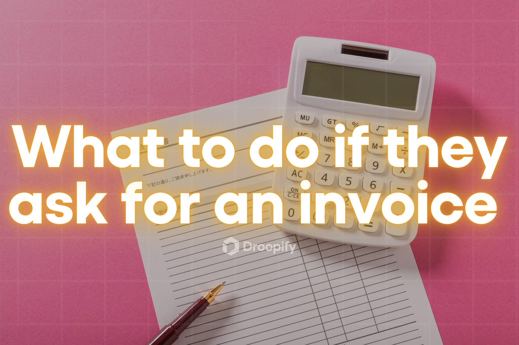 What to Do If a Customer Requests an Invoice but You’re a Private Seller