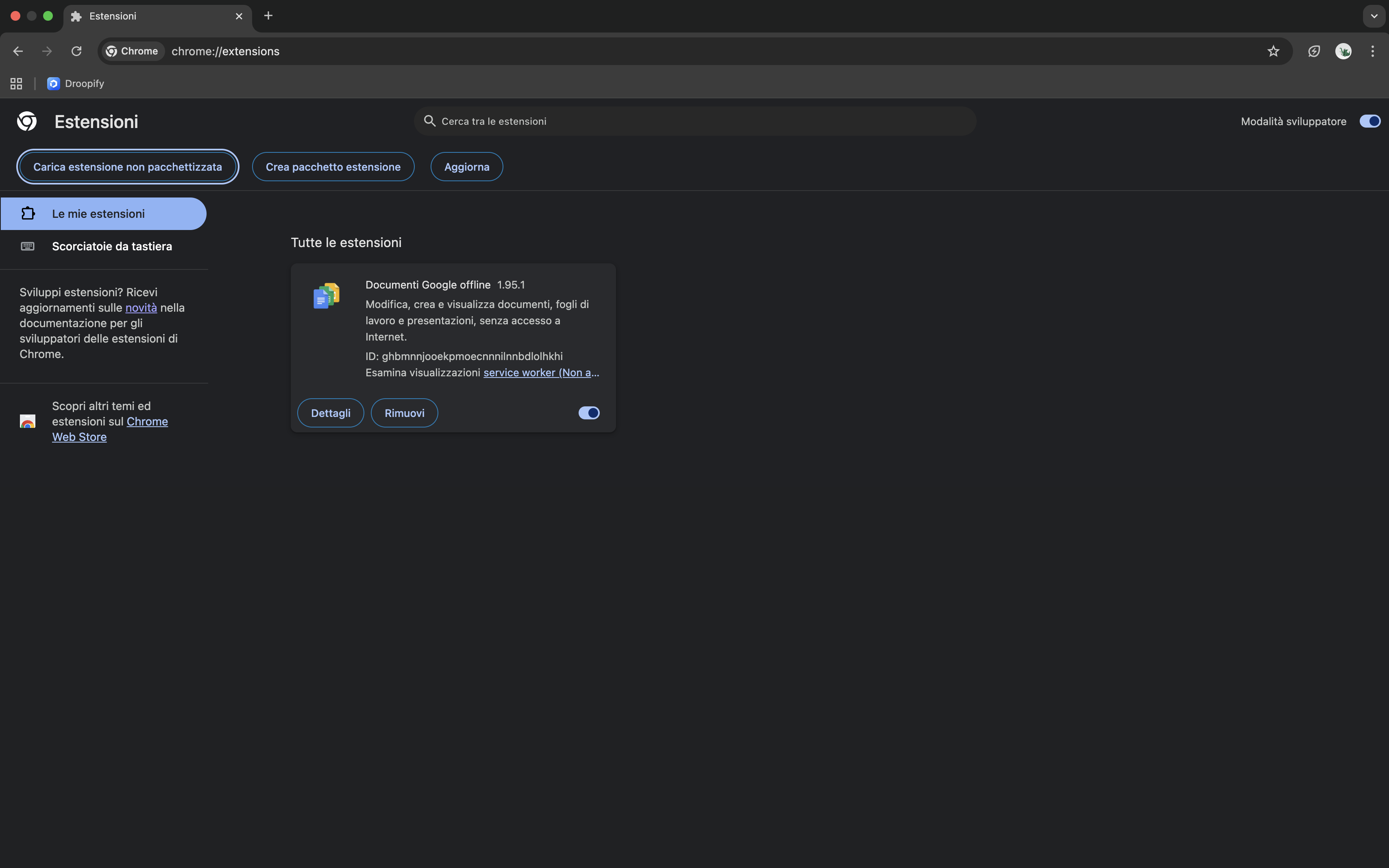 Install Droopify Chrome Extension - Step 6