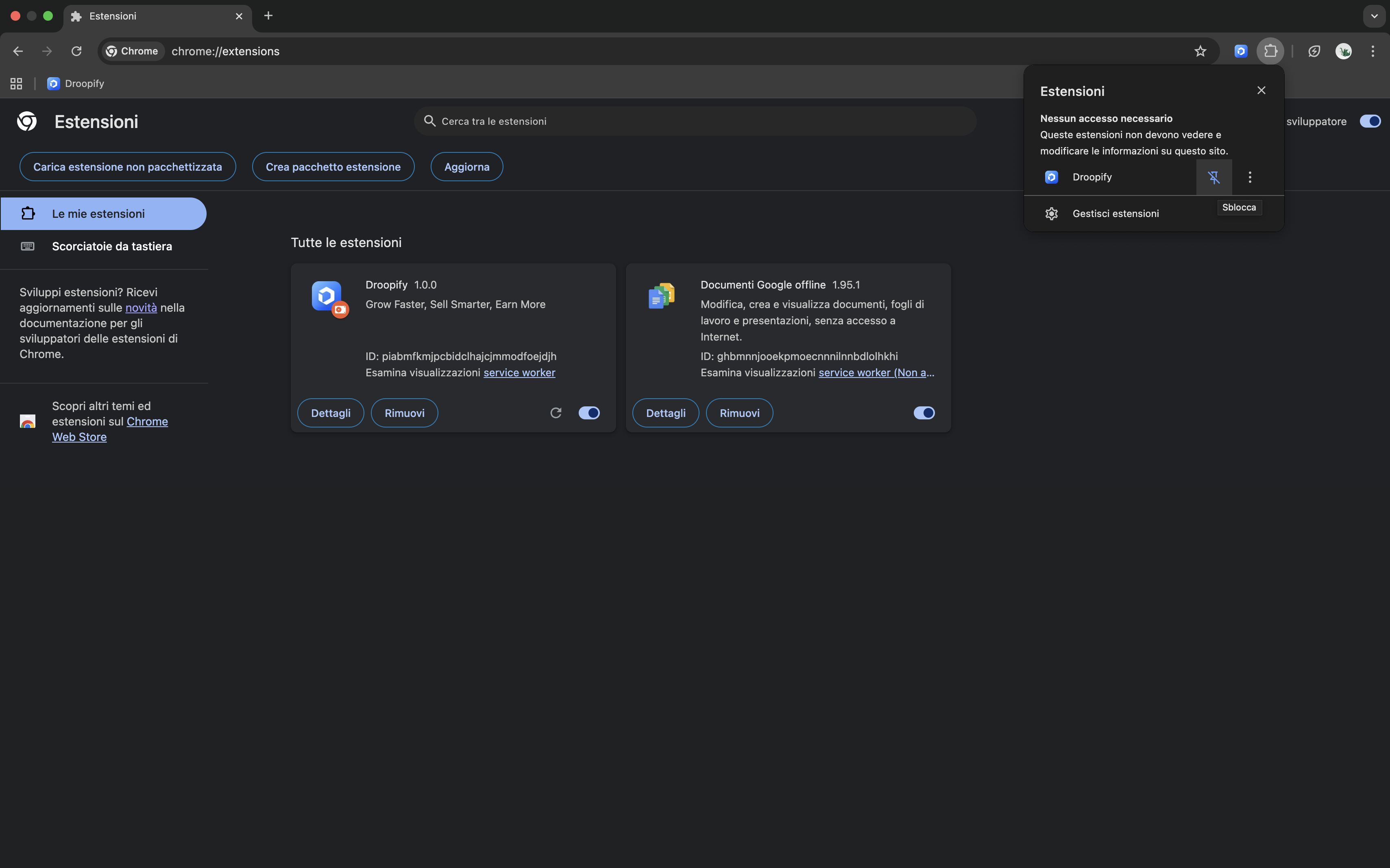 Install Droopify Chrome Extension - Step 7
