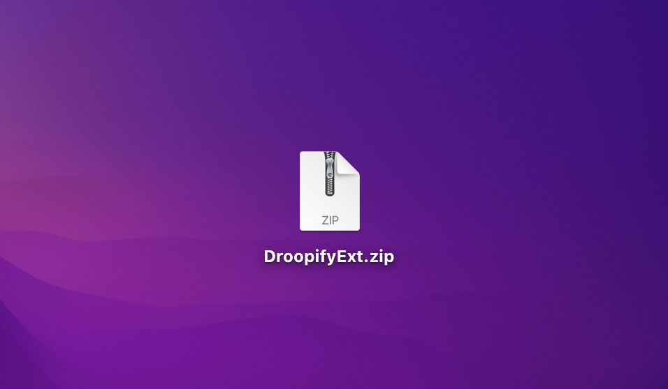 Install Droopify Chrome Extension - Step 2