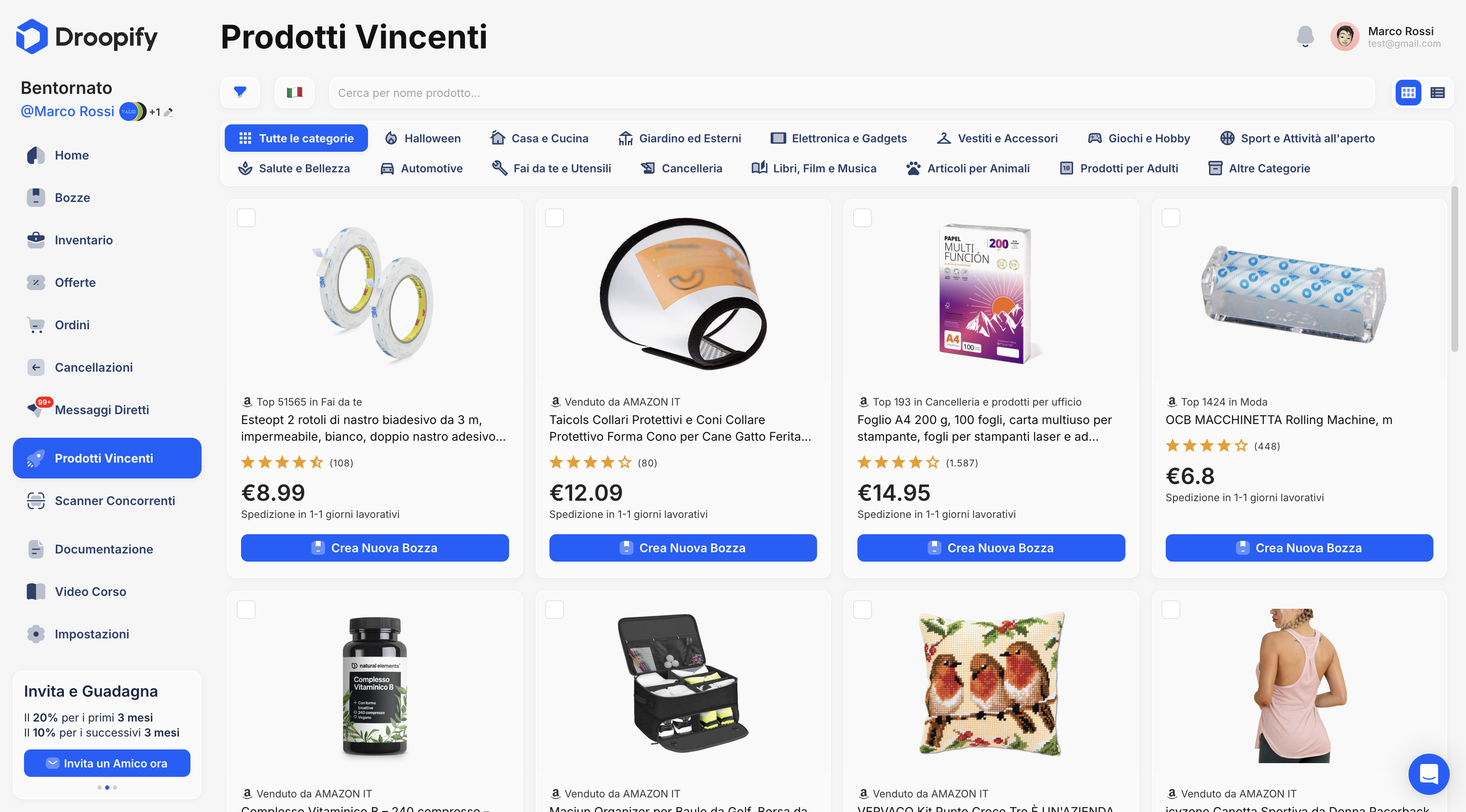 Pagina Prodotti Vincenti