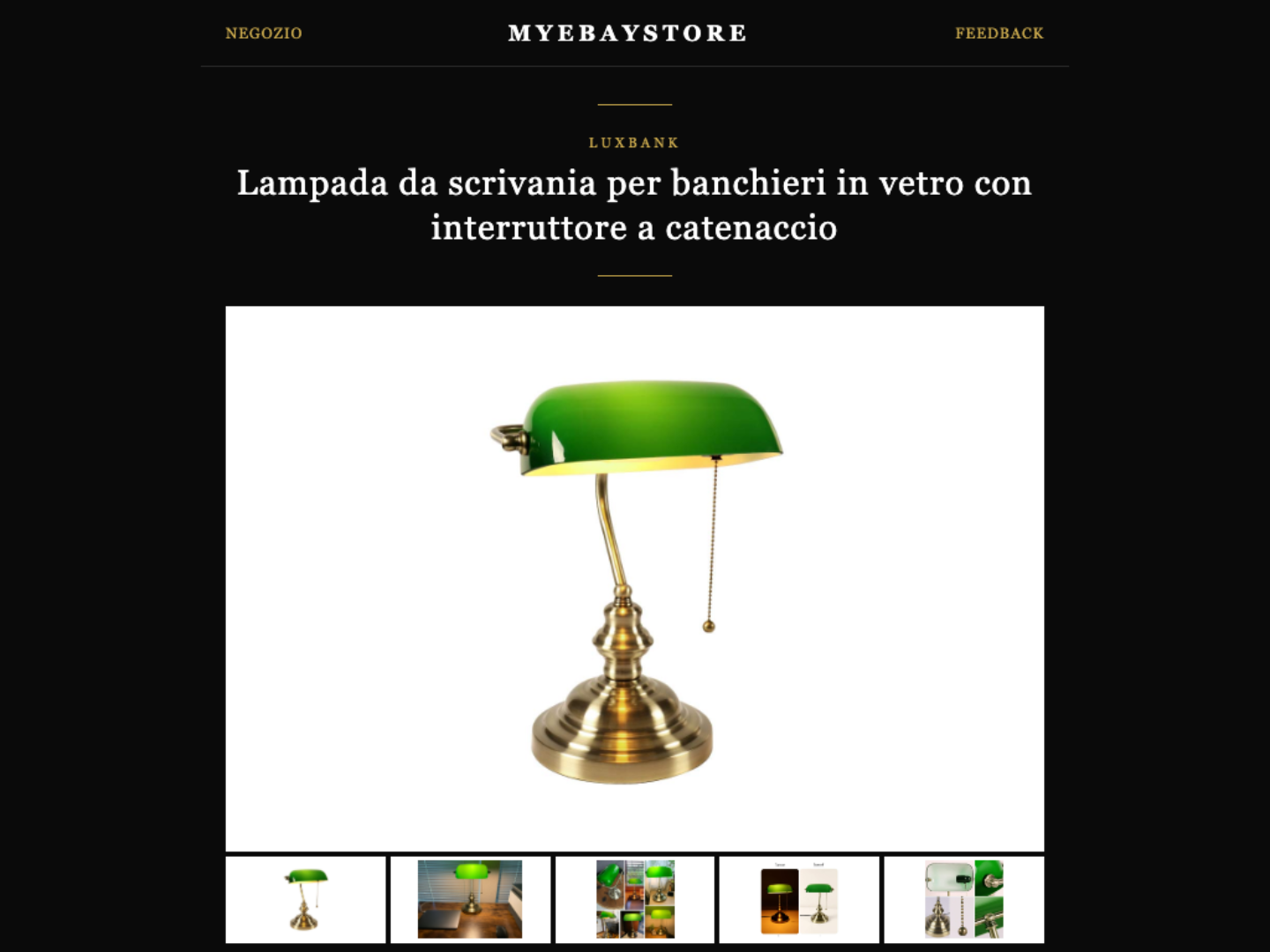 Template eBay Luxury