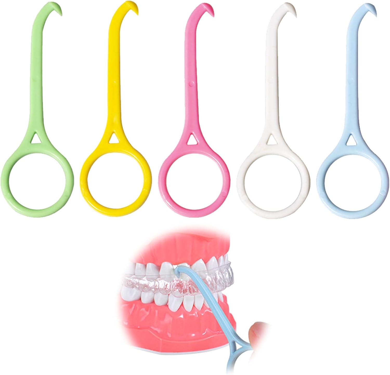 ✨ 5er Set Aligner Entferner, Prothesenabzieher für unsichtbare Zahnschienen, Too