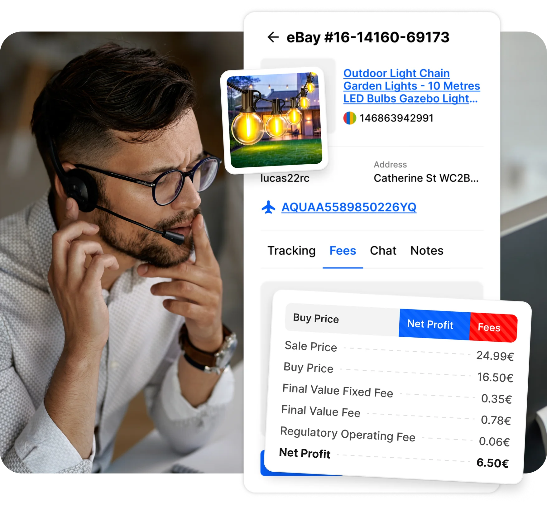 Droopify eBay dropshipping software dashboard