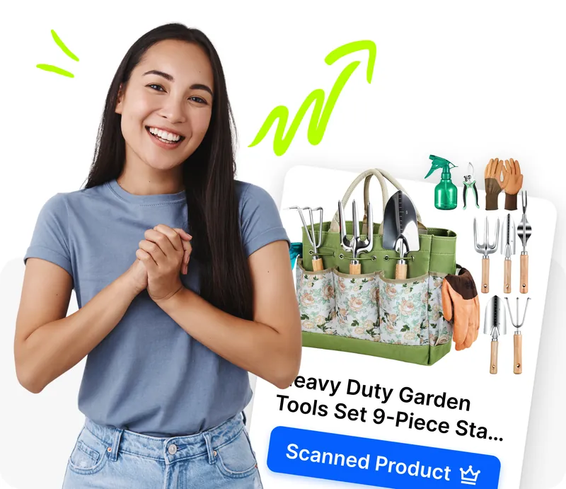 Prodotti vincenti eBay individuati con lo scanner concorrenti Droopify